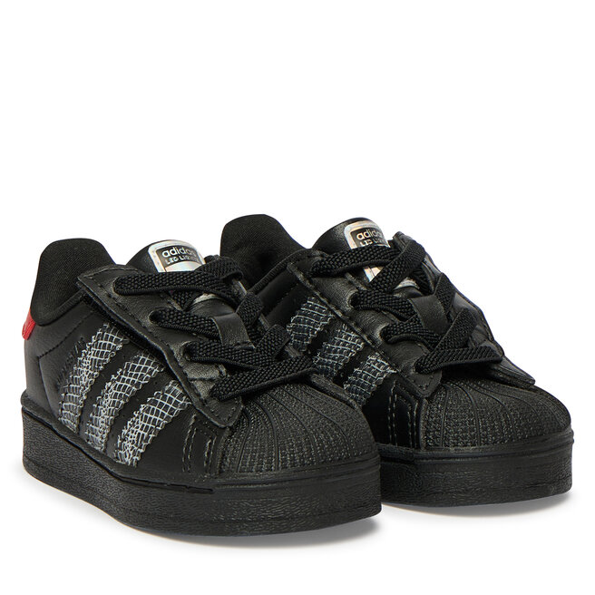 Sneakersy adidas Superstar Led Lights Cf El I IH6392 Czarny - chłopięce