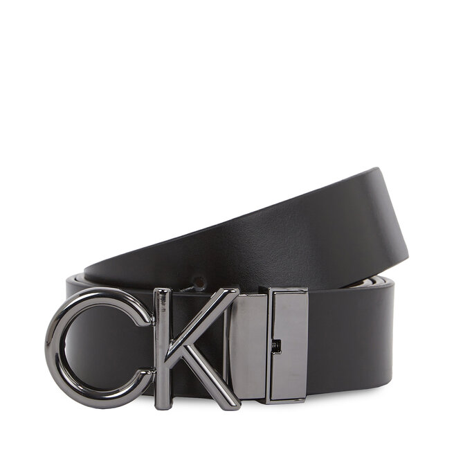 Calvin Klein Ζώνη Ανδρική Calvin Klein Gs 2 Buckles 1 Strap Belt Set K50K511027 Black/Brown BAX