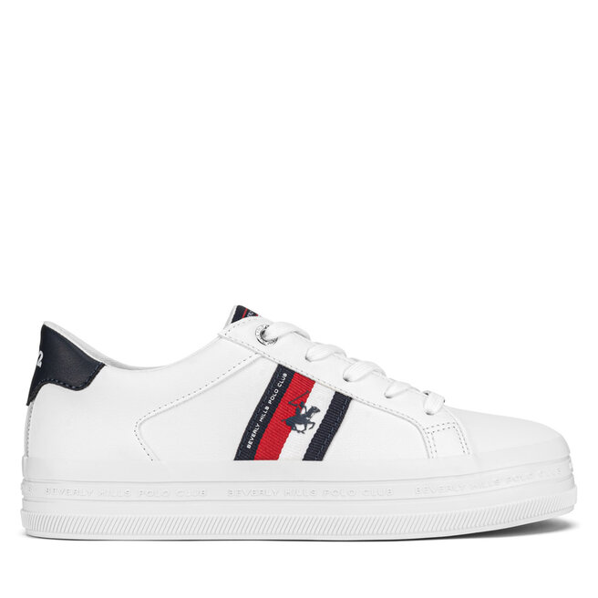 Sneakersy Beverly Hills Polo Club - Biały
