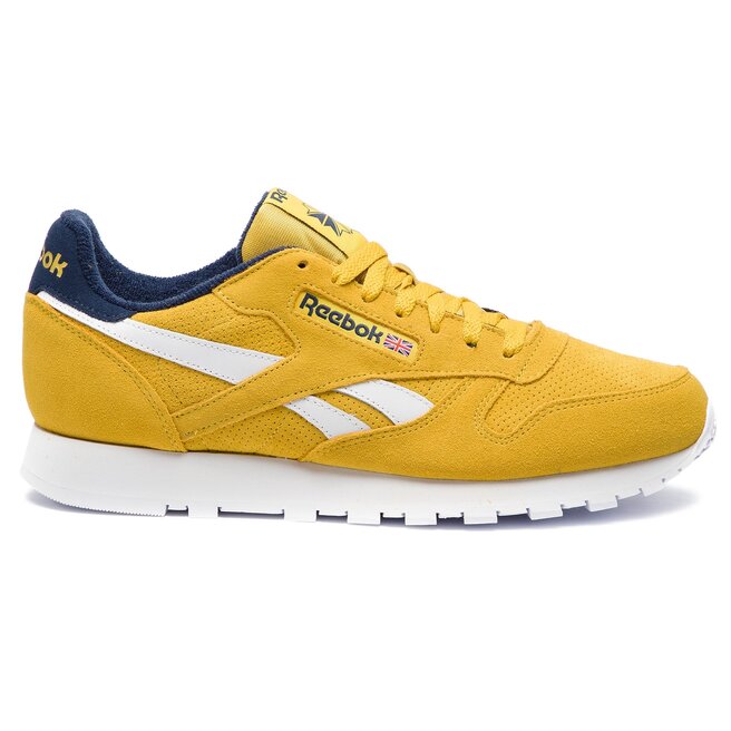 Reebok Cl Leather Mu DV4252 Urban Yellow Coll Navy