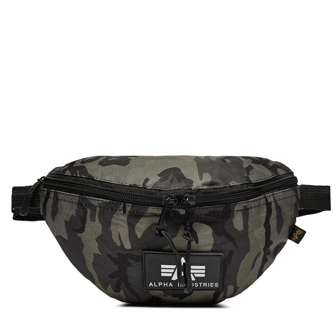 Saszetka nerka Alpha Industries Rubber Print - 125 Czarny