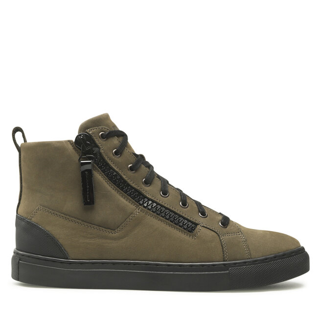Nik Sneakersy Nik 02-0629-02-4-16-03 Zielony Ciemny