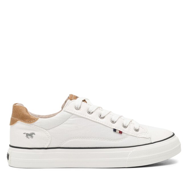 Trampki Mustang 1272-307-1 Biały - kobiece