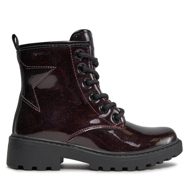 Trapery Geox J Casey Girl J9420G 000KC - S Bordowy