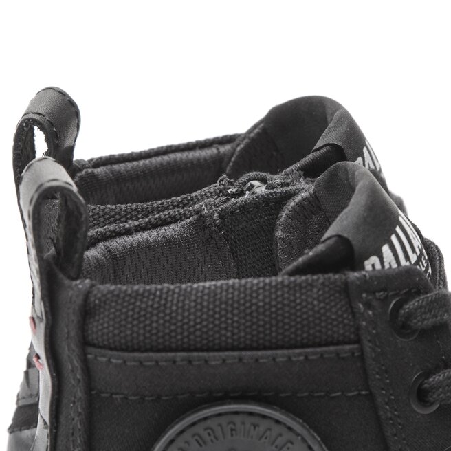 Palladium Turistická obuv Palladium Pallabase Hi Army 98582-008-M Black