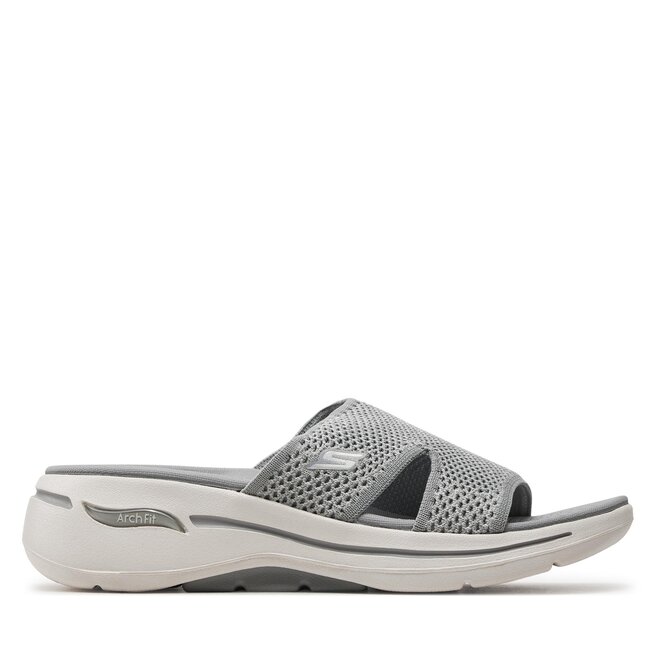Klapki Skechers Go Walk Arch Fit Sandal-Joyful - Szary