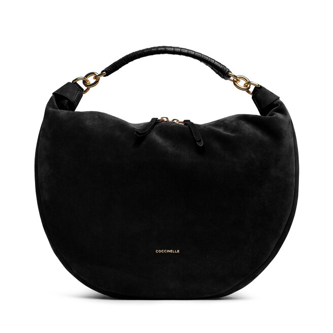 Coccinelle Дамска чанта Coccinelle N5H Coccinelle Melody Suede E1 N5H 13 02 01 Noir/Noir 001