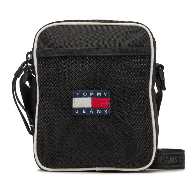 Saszetka Tommy Jeans Tjm Heritage Reporter - Czarny