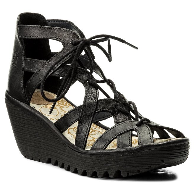 Sanda y Fly London Yelifly P500719017 Black eobuwie .pl