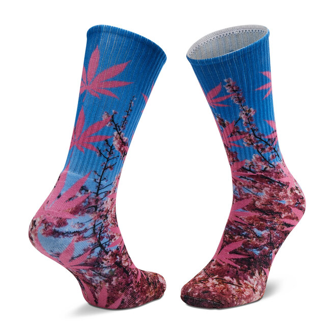 HUF Hohe Damensocken HUF Digital Plantlife SK00540 r. OS Pink