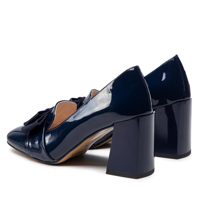 Sagan Scarpe basse Sagan 4762 Granatowy Lakier