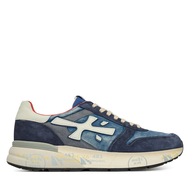 Sneakersy Premiata Mick Var 8006 Granatowy - męskie