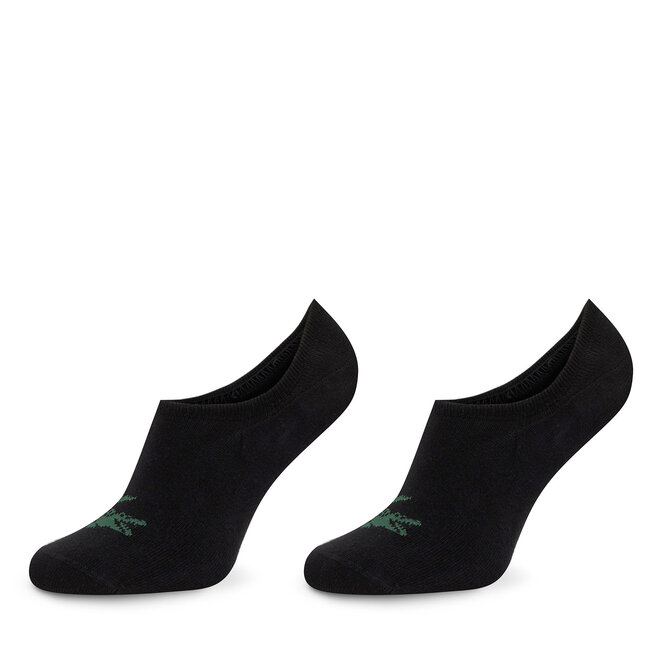 Zestaw 3 par stopek unisex Lacoste - Czarny