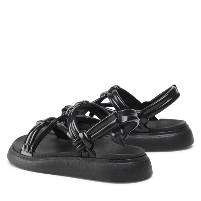 Melissa Sandále Melissa Papete Essential Sand 33513 Black 01003