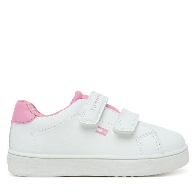 Sneakersy Tommy Hilfiger Low Cut Velcro Sneaker - M Biały