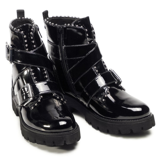 Schn rstiefeletten Steve Madden Hoofy SM11000118 020020 018 Black