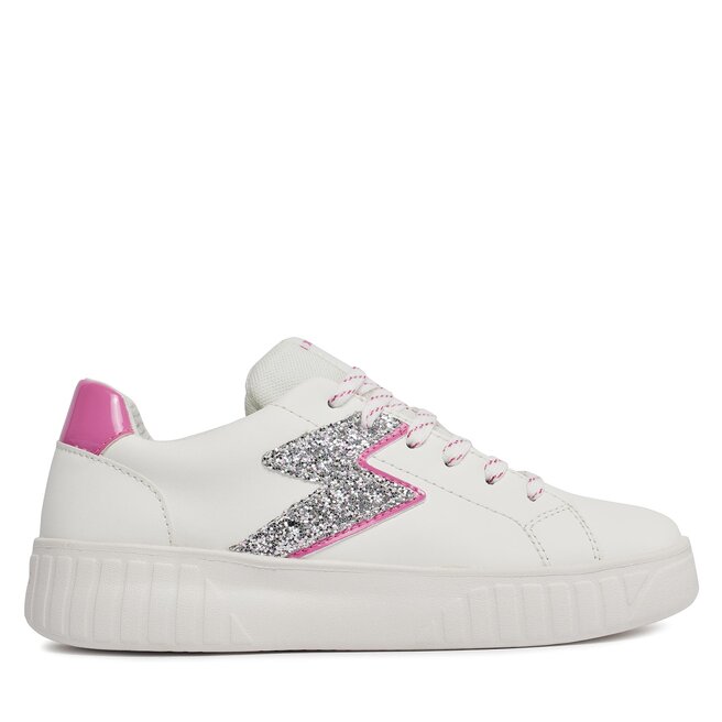 Sneakersy Geox J Mikiroshi Girl J45DVA 0BCEW - D Biały