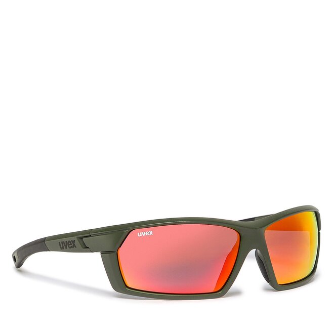 Uvex Okulary przeciwsłoneczne Uvex Sportstyle 225 S5320257716 Olive Green Mat