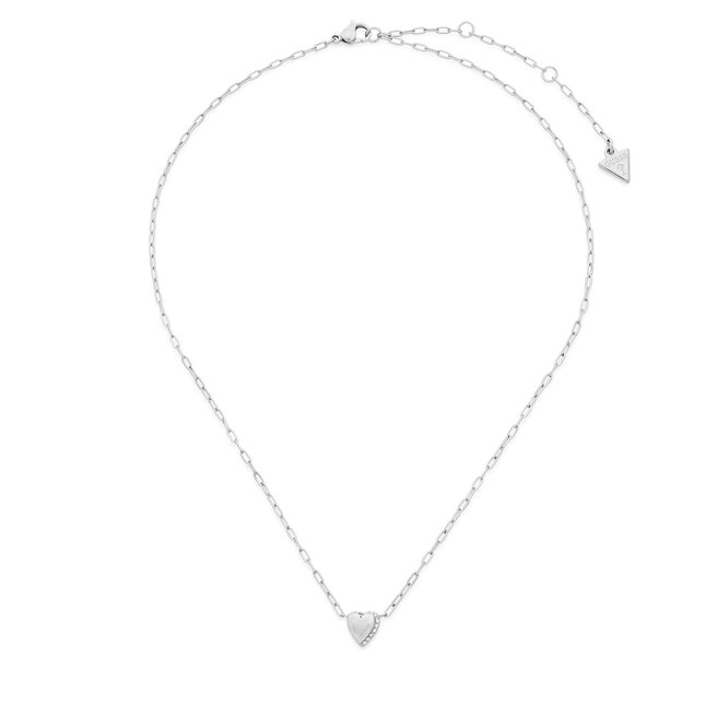 Naszyjnik Guess JUBN06 087JW Srebrny -
