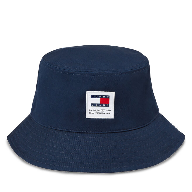 Kapelusz Tommy Jeans Tjm Modern Patch Bucket Hat - Granatowy