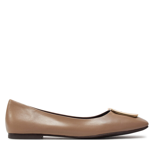 Baleriny Tory Burch - Brązowy