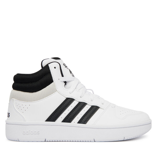 Sneakersy adidas Hoops Mid Classic Shoes KI1077 Biały - chłopięce