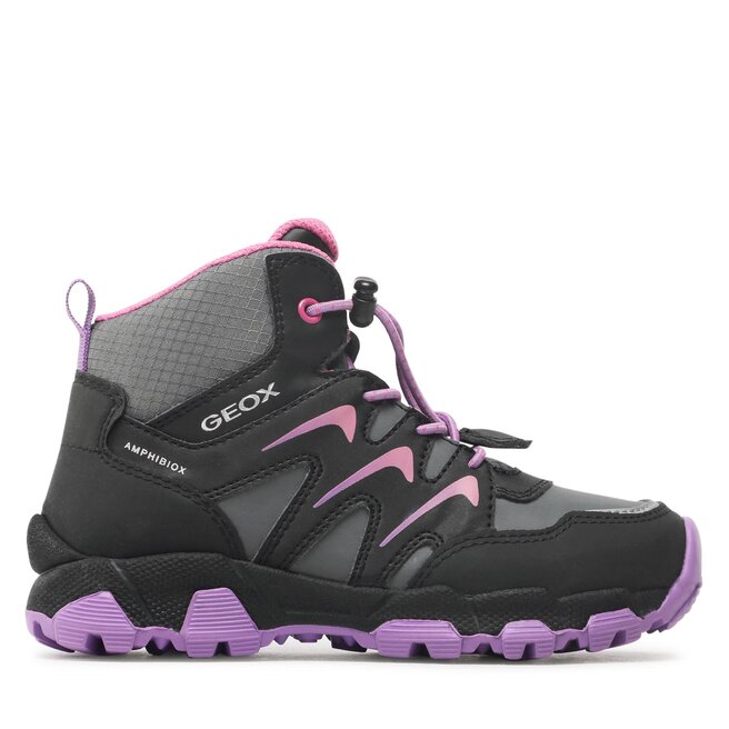 Geox Bakancs Geox J Magnetar G.B Abx B J264LB 054FU C0037 S Black/Purple