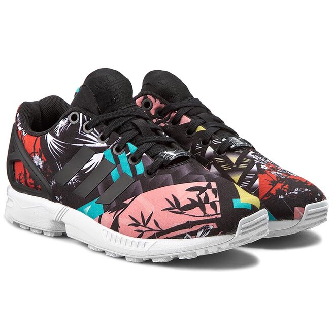 Adidas zx flux shop czarne z bia?? podeszw?