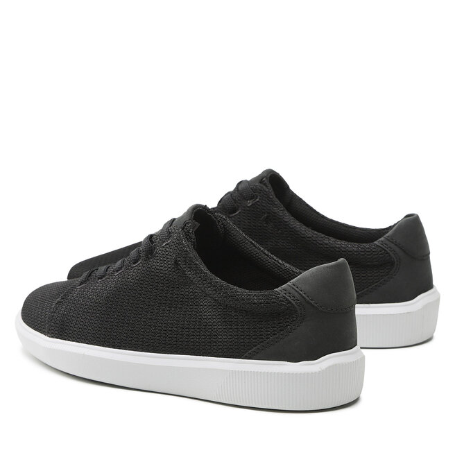 Clarks Sportcipő Clarks Cambro Low 261653087 Black Textile