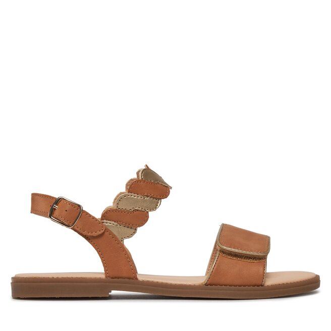 Sandały Geox J Sandal Karly Girl J4535G 054AJ - D Beżowy
