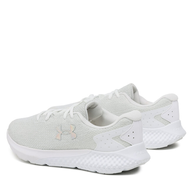 Under Armour Pantofi Under Armour Ua W Charged Rogue 3 Knit 3026147-102 Wht/Gry