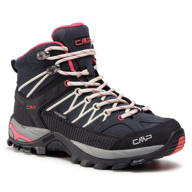 Trekkings CMP Rigel Mid Wmn Trekking Shoe Wp 3Q12946 Antracite/Off White 76UC