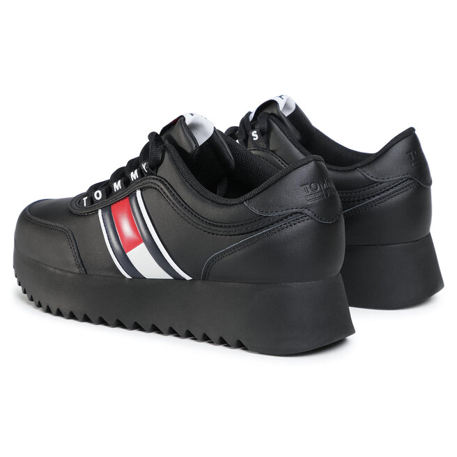 tommy jeans sneakers black