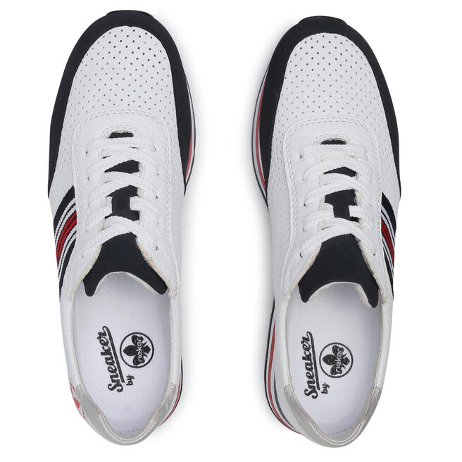 Rieker Sneakers Rieker L2327-15 Weiss Kombi