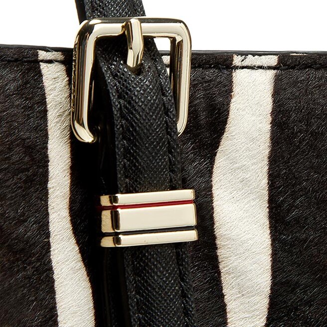 Tommy Hilfiger Honey Ew Tote Zebra AW0AW00919 Zebra