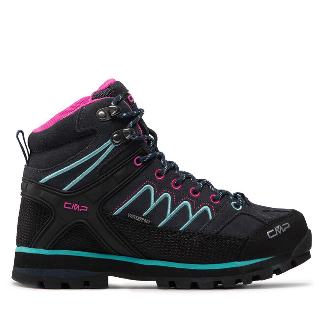 CMP Bakancs CMP Moon Mid Wmn Trekking Shoe Wp 31Q4796 Antracite/Acqua 33UL