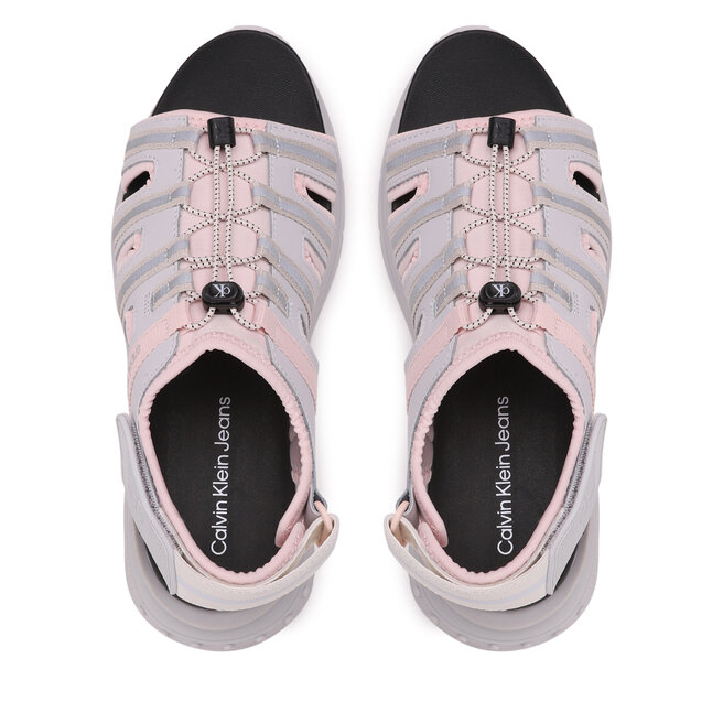 Calvin Klein Jeans Сандали Calvin Klein Jeans Chunky Hybrid Sandal Hiking YW0YW01075 Peach Blush/Oyster Mushroom TLL