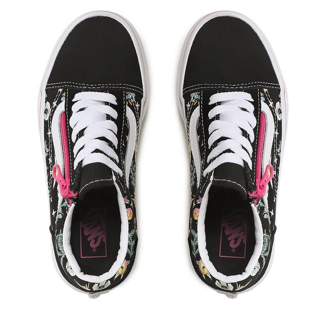 Vans Гуменки Vans Old Skool Zip VN0A2XSMBLK1 Floral Black