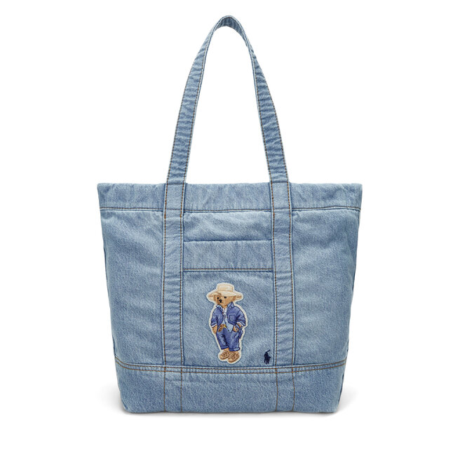 Torebka Polo Ralph Lauren Bear - Niebieski