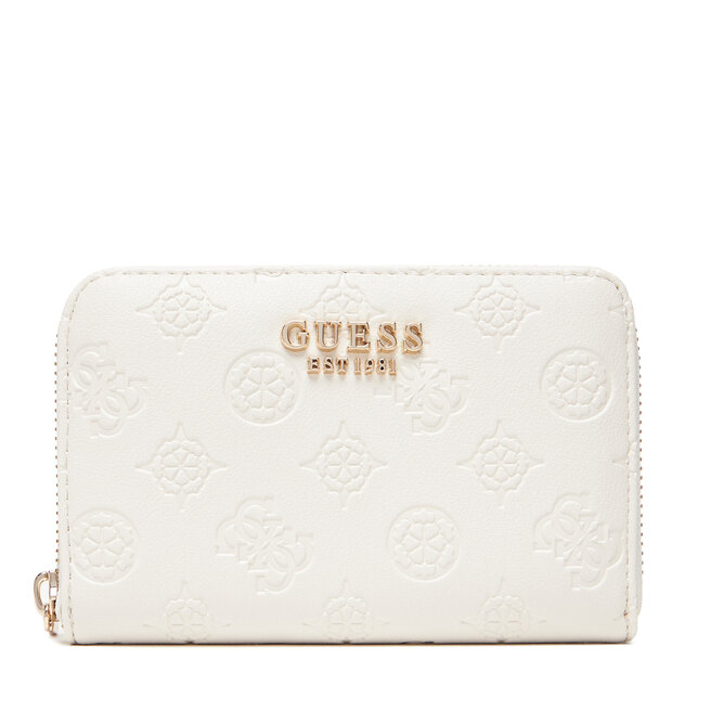 Duży Portfel Damski Guess Phoebe Slg SWPD96 - Biały