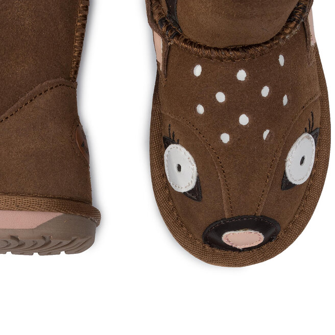 EMU Australia Boty EMU Australia Deer K12073 Chestnut