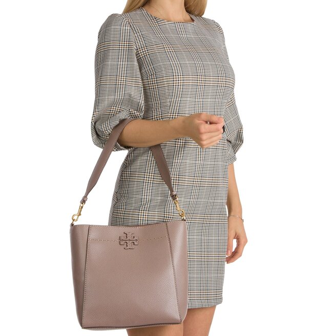 Tory burch mcgraw hobo silver maple hot sale