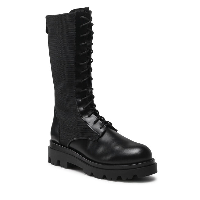 Botine Solo Femme 72404-01-N33/M97-52-00 Negru 72404-01-N33/M97-52-00 72404-01-N33/M97-52-00