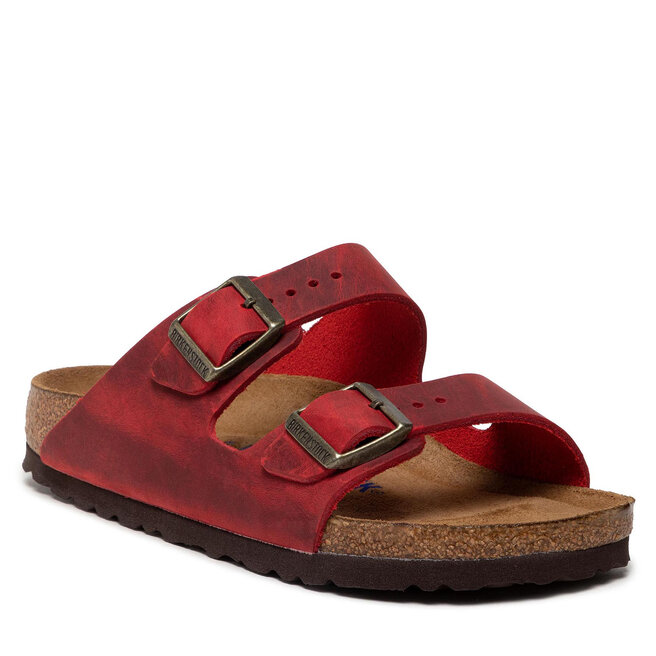 Klapki Birkenstock Arizona BS - Czerwony
