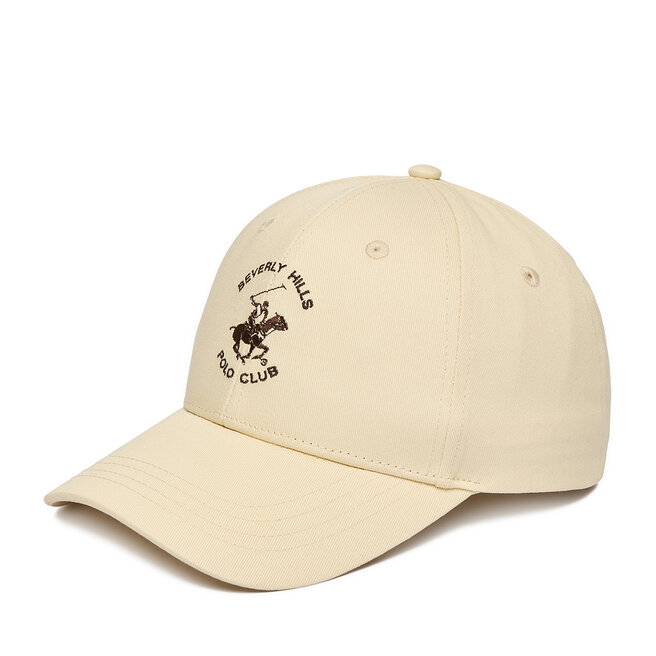 Czapka z daszkiem Beverly Hills Polo Club CWBEO-BHPC-U3-003-SS26 Beżowy -