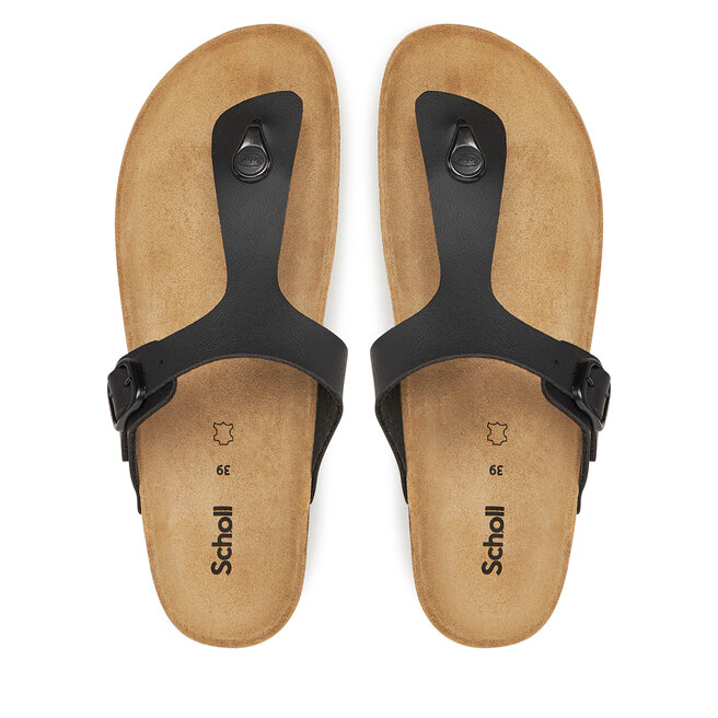 Japonki Scholl Nicole F32175 Czarny -