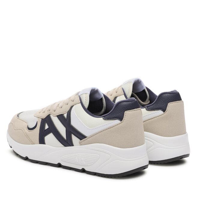 Armani Exchange Sneakersy Armani Exchange XUX152 XV610 T058 Beige+Navy