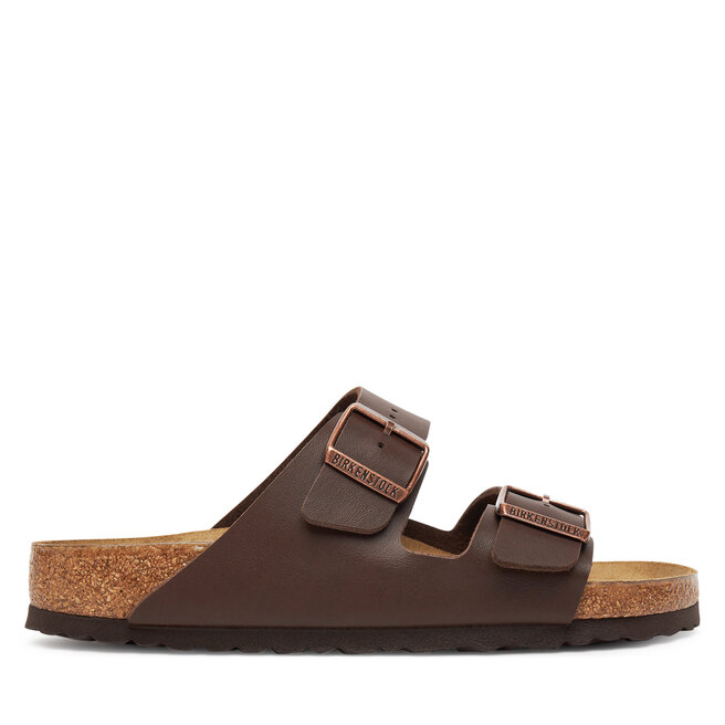 Klapki Birkenstock Arizona Sfb - Brązowy