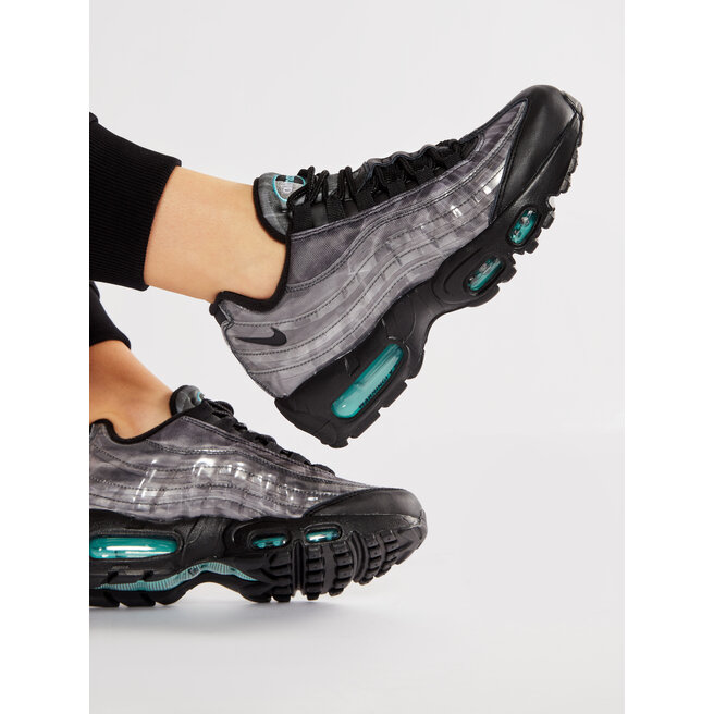 Nike Air Max 95 DA7735 001 Black Black Aurora Green
