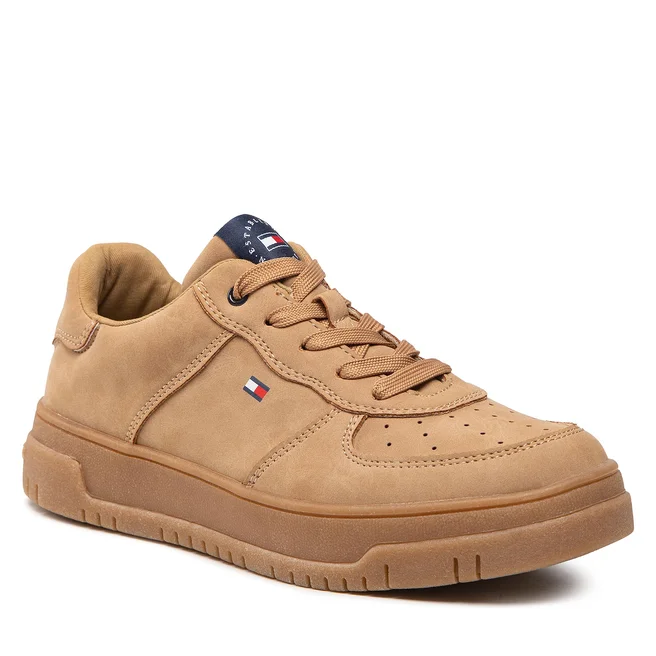 Sneakers Tommy Hilfiger Low Cut Lace-Up Sneaker T3B9-32478-1441 S Camel 524